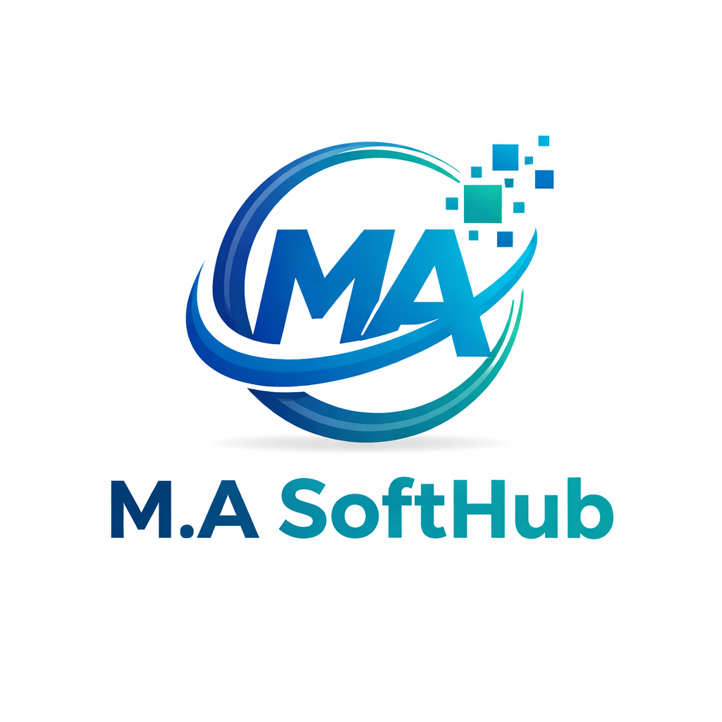 M.A SoftHub Logo
